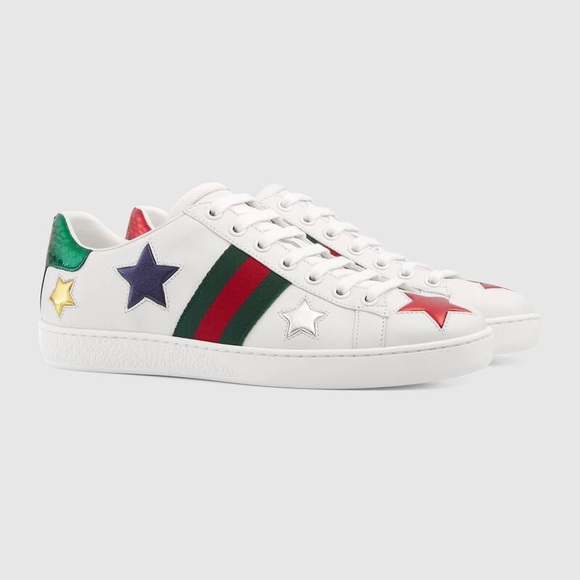 white gucci ace